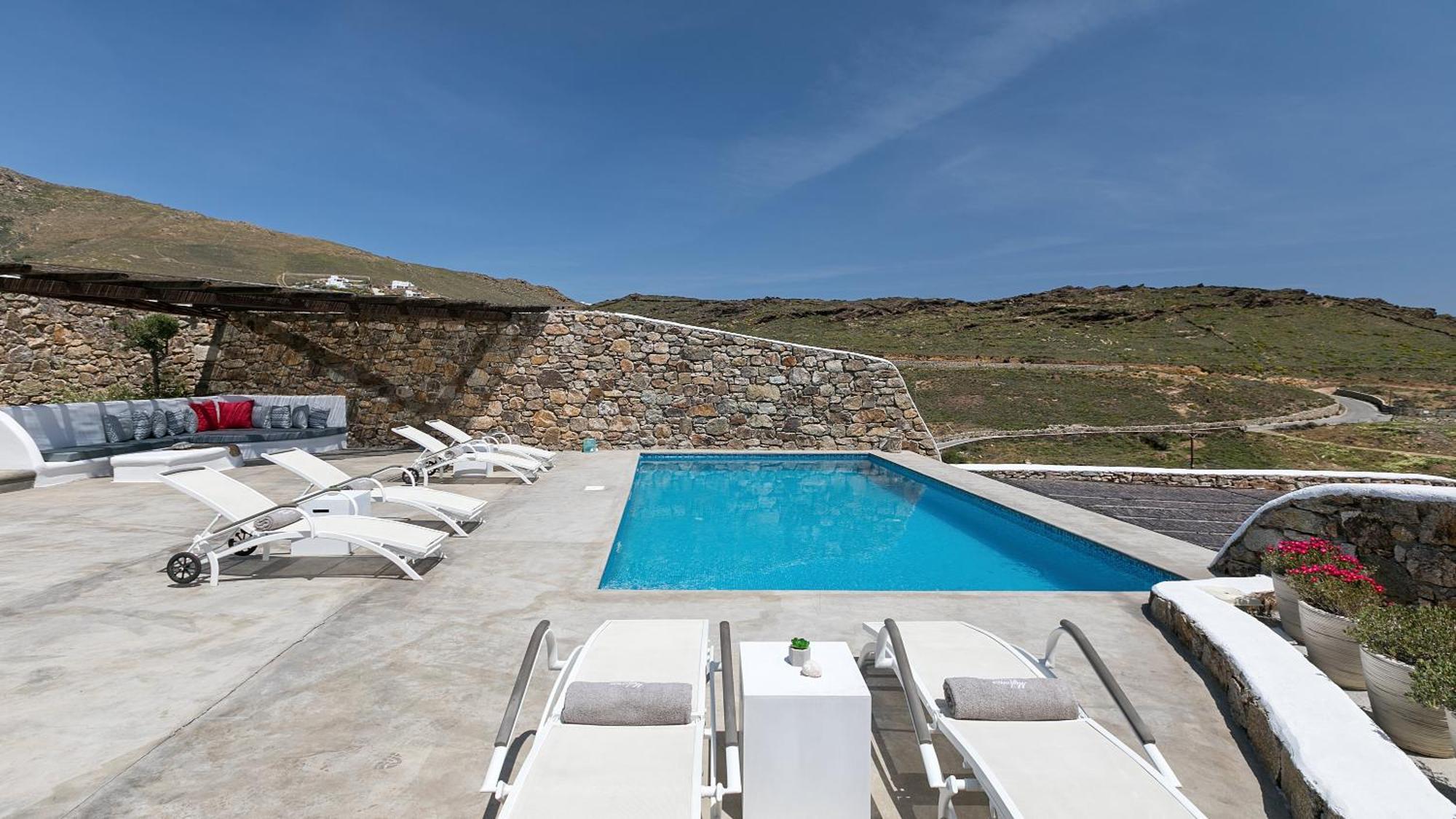 Mykonos Panormos Villas Ruang foto