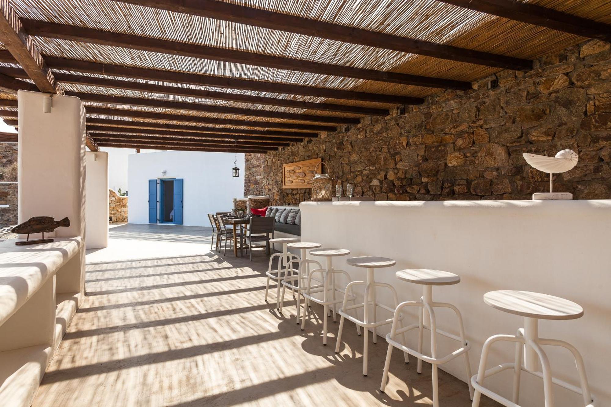 Mykonos Panormos Villas Bagian luar foto